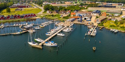 Yachthafen - Stromanschluss - Südjütland - Marina Toft Luftbild - Marina Toft