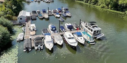 Yachthafen - am Fluss/Kanal - Franken - Hafengelände YCA - Aschaffenburger Yachtclub