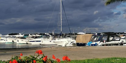 Yachthafen - Wäschetrockner - Havel - Marina Zernsee