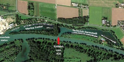 Yachthafen - am Fluss/Kanal - Hessen Süd - Yachtclub Darmstadt e.V.