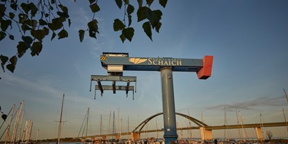 Yachthafen - Badestrand - Fehmarn - Bootswerft Schaich, Fehmarnsund