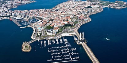 Yachthafen - Duschen - Spanien - (c) http://www.northwestmarinas.com/ - Marina Coruña