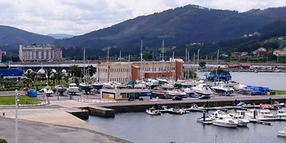 Yachthafen - Duschen - Galicien - Viveiro Marina