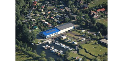 Yachthafen - allgemeine Werkstatt - Luftbild Marina Wesenberg - Marina Wesenberg