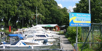 Yachthafen - Stromanschluss - Emsland, Mittelweser ... - (c): www.mycm-be.de - Motor-Yacht-Club Mittelland e.V.