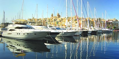 Yachthafen - am Meer - Malta - Grand Harbour Marina