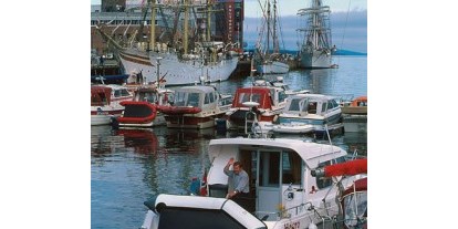 Yachthafen - Wäschetrockner - Norwegen - Bildquelle: www.harstadhavn.no - Harstad Port